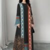 shein najma عباية كارديجان طويلة كاجوال للنساء بطبعة زهرية تدرجية ذات أكمام طويلة، مناسبة للربيع والخريف shein najma عباية كارديجان طويلة كاجوال للنساء بطبعة زهرية تدرجية ذات أكمام طويلة، مناسبة للربيع والخريف