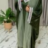 فستان زيتي