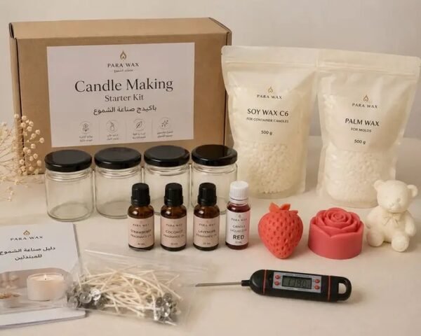 بكج مواد صناعة الشموع المعطرة diy candle making kit