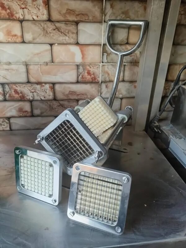 بكج التيك أوي للمشاريع الصغيرة potato cutter + electric fryer kit