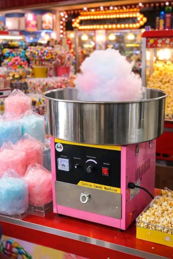 ماكينة غزل البنات المنزلية والتجارية cotton candy machine