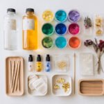 بكج مواد الريزن الإيبوكسي diy resin art kit
