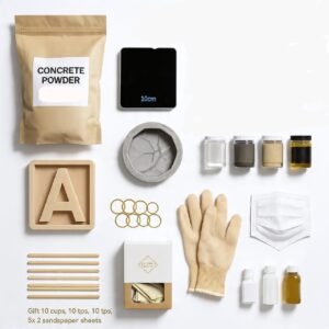 بكج مواد الكونكريت الفني diy concrete art kit بكج مواد الكونكريت الفني diy concrete art kit