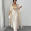 elenzga فستان أنيق للنساء بياقة زهرية وتصميم ظهر مفتوح مربوط 7