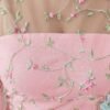 shein raffinéa فستان بانديو مطرز بزخارف أنيقة وبطبقة شفافة تكشف عن الشكل الخارجي، طقم قطعتين مناسب للحفلات والتجمعات في فصلي الربيع والصيف 7