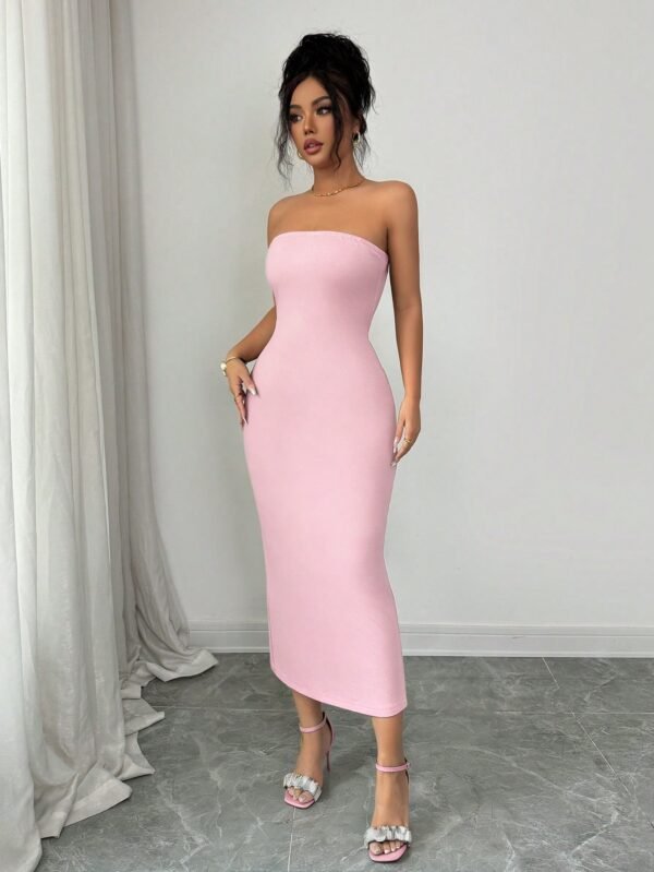 shein raffinéa فستان بانديو مطرز بزخارف أنيقة وبطبقة شفافة تكشف عن الشكل الخارجي، طقم قطعتين مناسب للحفلات والتجمعات في فصلي الربيع والصيف 9
