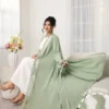 al najma عباية أنيقة مزينة بالزهور والدانتيل، ربيع/صيف 8